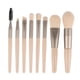 thumbnail image 2 of Paquete de 8 brochas de maquillaje Jumpingount con mango de plástico resistente al agua, 2 of 6