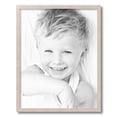 thumbnail image 2 of ArtToFrames 18x23 inch Clear Stain Picture Frame, White Wood Poster Frame (4113), 2 of 8