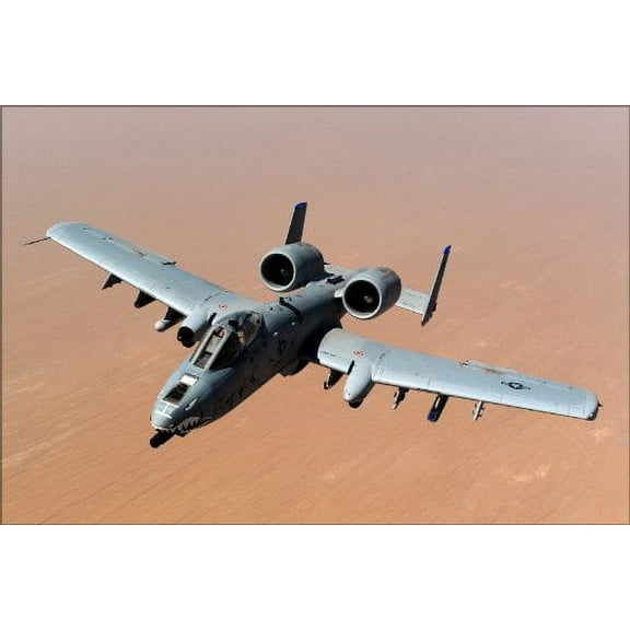 42x63 Poster; A-10 Thunderbolt Ii, Warthog Assigned To The 74Th Fighter Squadron