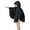 Black, variant on LIZENG Toddler Raincoat Spring Summer and Autumn Windproof and Rainproof Outdoor Sports Toddler Clothing Toddler Girls Windbreaker
