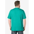 thumbnail image 2 of KingSize Men's Big & Tall Shrink-Less Lightweight Henley T-Shirt, 2 of 4