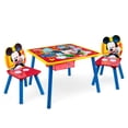 thumbnail image 1 of Mesa infantil de Madera con Almacenamiento y Dos Sillas Mickey Mouse Kids House ME03MK, 1 of 7