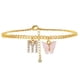 thumbnail image 1 of Tobilleras para mujer, tobilleras con iniciales, pulseras de playa para mujer, tobillera de 26 letras, pulseras de tobillo, joyería de playa, pulseras de playa, 1 of 3