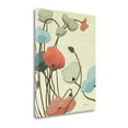 thumbnail image 2 of Tangletown Fine Art Blue Pavots Ondule II By Shirley Novak,  Gallery Wrap Canvas 23 x 28, 2 of 3