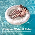 thumbnail image 3 of Tumbona inflable de bronceado para piscina Float SLOOSH Champagne, 3 of 7