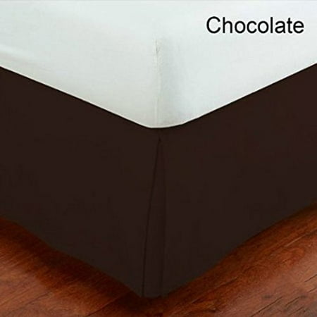 Mk Collection King Size Solid Brown Bed Skirt New Canada Mk Collection King Size Solid Brown Bed, Best King Size Bed Skirt