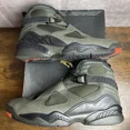thumbnail image 4 of Ni - ke Air Jordan 8 Retro Take Flight Undefeated Size 9.5 305381-305 Army Green OG Rare, 4 of 5