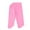 Hot Pink, variant on Thetops 100% Cotton Little Girls' Leggings 3-Pack - Soft Breathable Stretchy, Elastic Waist Slim-Fit Yellow Leggings, Size 5-6T for Daily Wear/School/Playdates