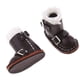 thumbnail image 4 of Zapatos hechos a mano Botas de invierno de PU con correas de hebilla para accesorio de ropa de muñeca Blythe 1/6 - Negro Zulema Muñecas, 4 of 7