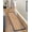 Beige with Navy Blue Border, variant on Indian Handmade Braided Natural Jute with Navy Blue Scalloped Design Area Rug, Home Décor Rug, Jute Rug for Bedroom, Dining Room, living room, Doormat Rug Size - 6' x 8' (180 cm x 240 cm)
