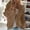 Khaki, variant on Chunky Winter Sweaters for Women Cardigan Cable Knit Khaki Long Sleeve Clothing Open Front Plus Size Womens Clothing,L