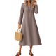 thumbnail image 1 of mfyjkho Vestidos casuales para mujer, Vestido casual de manga corta con cuello en V para mujer Vestidos de fiesta para mujer xxl, 1 of 9