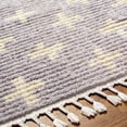 thumbnail image 5 of Hauteloom Anda Living Room, Bedroom Area Rug - Bohemian, Transitional - High Pile - Medium Gray, Ivory - 5'3" x 7', 5 of 9