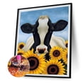 thumbnail image 2 of Pintura de Diamante 5D Girasol FLhrweasw Completo Taladro Redondo, 2 of 9