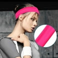 thumbnail image 3 of WUXIAN Child 12 Colors Girl's Yoga Cotton Elastic Headband Sports Headband Cute Streetwear, 3 of 4