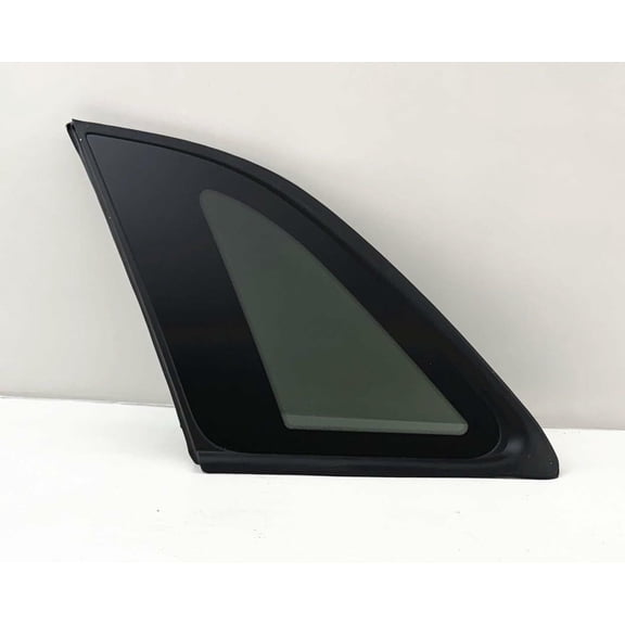 Black Moulding Tempered Driver Left Quarter Window Quarter Glass Compatible with Kia Sorento 2011-2015 Models