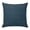 Deep Sea Blue, variant on Throw Pillow Covers 16x16 Inch, Burnt Orange Decorative Pillow Cases for Couch Sofa Bed, Rustic Farmhouse Solid Color Fall Cotton Linen Square Home Decor Pillowcases with Hidden Zipper