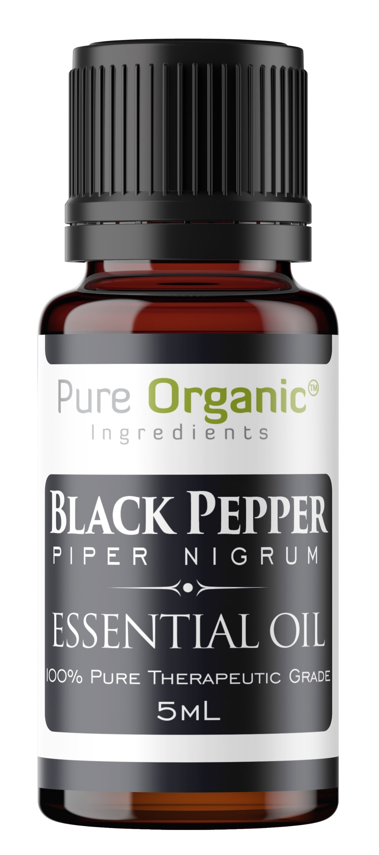 Black Pepper Pure Essential Oil 5 ml by Pure Organic Ingredients