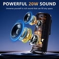 thumbnail image 4 of Altavoz Bluetooth BYANDBY IPX5, impermeable, estéreo de 20 W, 4 of 7