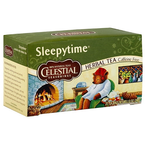 Celestial Gut Health Tea Reviews Celestial Seasonings Sleepytime Tea, 20ct (Pack of 6) - Walmart.com