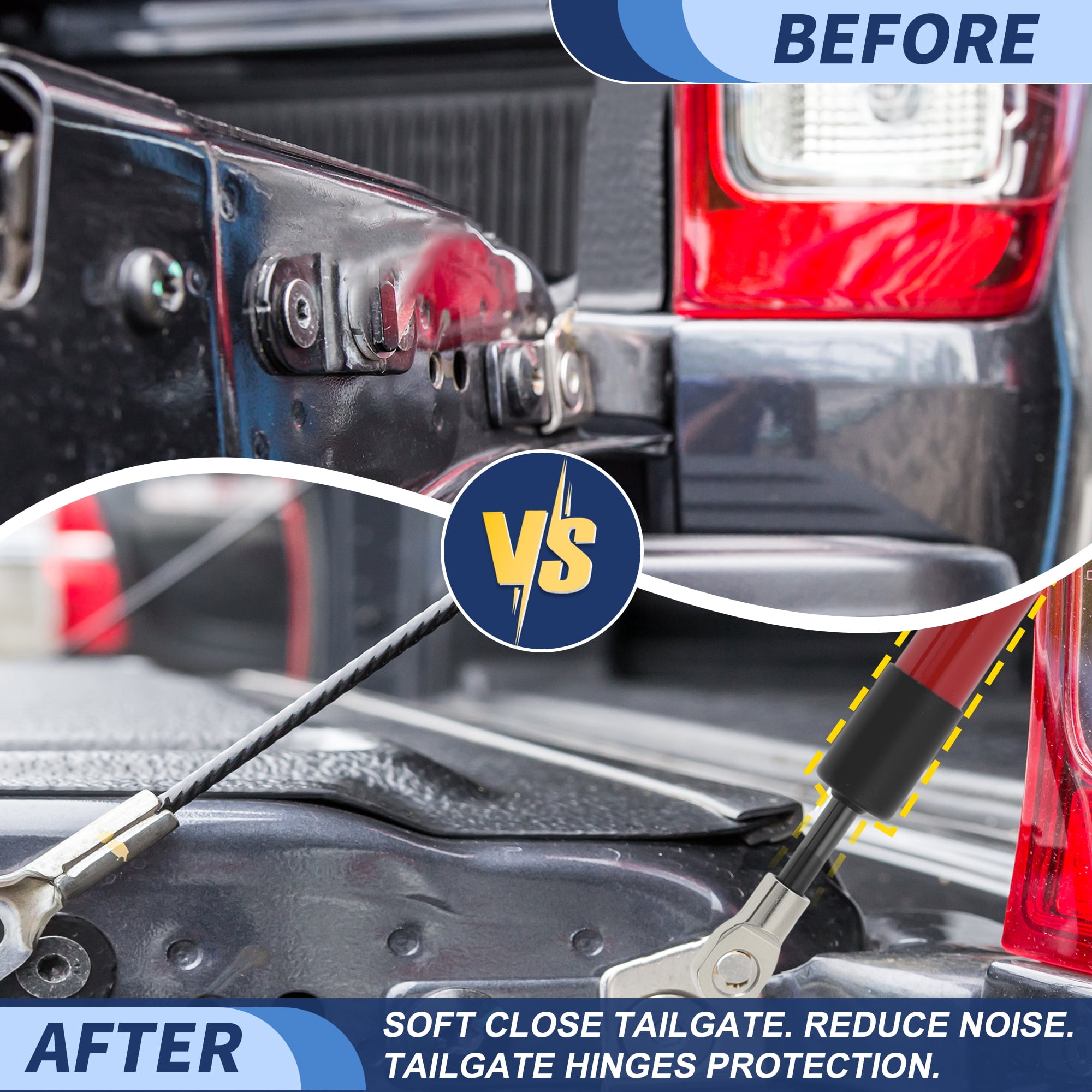 Unique Bargains Tailgate Assist Damper Strut for Dodge for Ram 2500 3500 2019-2026