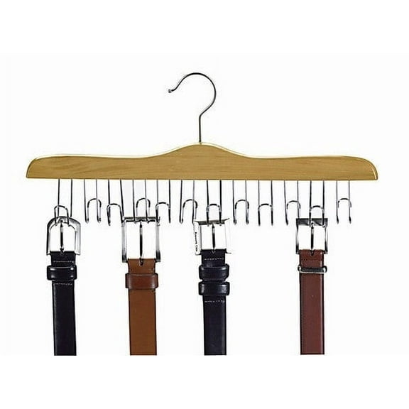 Wooden Specialty Belt Hanger - Natural