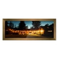 thumbnail image 2 of 56x20 Frame Metallic Bronze Picture Frame - Modern Photo Frame Includes UV Acrylic Shatter Guard, 2 of 8