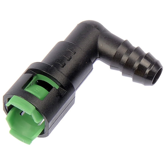 Dorman 800-092 Fuel Line Quick Connector 90 Degree Angle 5/16In Steel To 3/8 In. Nylon Tubing , Pack of 2