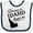 White and Navy, variant on Inktastic Someone in Idaho Loves Me Boys or Girls Baby Bib