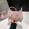 thumbnail image 4 of Bolso de mano de gran capacidad para mujer, nuevo bolso de mano 2025, estilo nicho, con diamantes de imitación, bandolera de hombro., 4 of 5