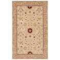 thumbnail image 5 of SAFAVIEH Anatolia Smith Traditional Wool Area Rug, Sand/Walnut, 4' x 4' Round, 5 of 10