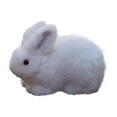 thumbnail image 2 of Simulated Rabbits Yellow & White Rabbits, Cute Little White Rabbits, Soft Plush Fabric, Child-Friendly Design, For Kids Play, Educational Toy, Vibrant Colors, Family Room Decor, Small Size, SOPABCP, 2 of 9