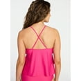thumbnail image 3 of Time and Tru Women's and Women's Plus Size Tankini Top, Sizes XS-3X, 3 of 5