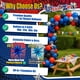 thumbnail image 4 of Kit de arco de globos LumaZoa Spider con Starburst 147 piezas, 4 of 9