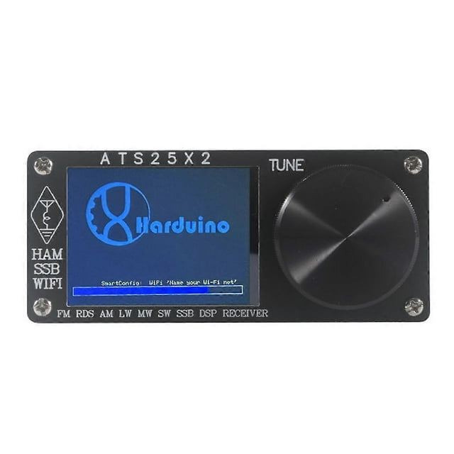 ATS25X2 Full Band FM/LW/MW/SW/SSB SDR Radio Receiver Aviation Band Receiver with 2.4inch Color Touch
