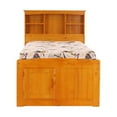 thumbnail image 3 of OS Home and Office Furniture 82120K6-22 Captains Bookcase Bed in Warm Honey, 3 of 6