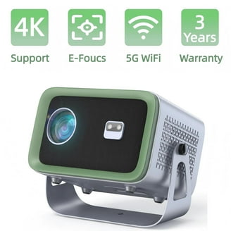 Wimius 4K Supported Projector, Native 1080P, 5G WiFi, Bluetooth