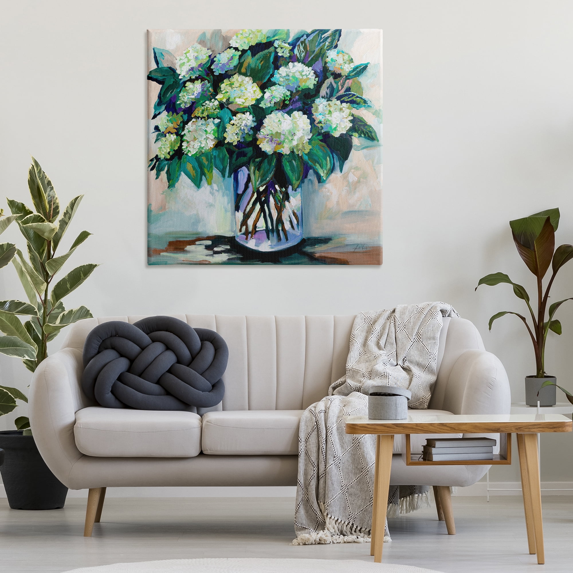 Stupell Industries Full Jaimes Bouquet Botanical & Floral Painting Gallery Wrapped Canvas Art Print Wall Art, 36 x 36