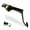 Chrome, variant on Helix Suspension  Universal Adjustable FW 8 in. Single Brake Pedal kit with Adjustable Disc & Drum Large Oval Chrome Pad