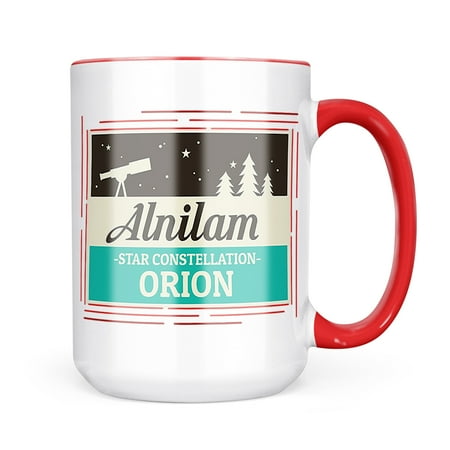 

Neonblond Star Constellation Name Orion - Alnilam Mug gift for Coffee Tea lovers