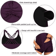 thumbnail image 7 of Firpearl Womens Tankini Swimsuits with Shorts Strappy Back Two Piece Bathing Suit Drawstring Tummy Control Swimwear, 7 of 7