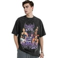 thumbnail image 2 of Rhea Ripley Vintage Oversized Shirt Men's Short Sleeved Tops Women's Crew Neck Graphic Tees, 2 of 5
