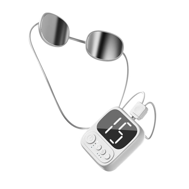 Masajeador De Cuello Colgante Con Calor Masajeador De Hombro De Cuello Portátil Con 2 Placas De Metal 4 Modos De Masaje 15 Niveles Para Mujeres Hombres Oficina En El Hogar Al Aire Libre Kearding CE007105-00