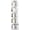 White-1, variant on SolaceHue 2-Tier Rotating Bookshelf, 360° Display Rack w/Dividers & Anti-Falling Baffles, Multifunctional Narrow Floor Standing Bookcase, Book Storage Organizer for Living Room Bedroom, White