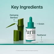 PURITO Mighty Bamboo Panthenol Serum, Glow Serum, Moisture Barrier Repair, for All Skin Types, Fast Absorbing, Deep Hydration, Glass Skin, Vegan & Cruelty-Free, Korean Skincare 1.01 fl.oz / 30 mL