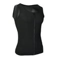thumbnail image 5 of Tinglu Sauna Suit Shirt Men's Shapewear Workout Shaper Tank Top Sweat Compression Vest, 5 of 8
