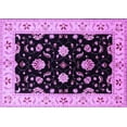 thumbnail image 1 of Ahgly Company Indoor Rectangle Oriental Purple Industrial Area Rugs, 7' x 10', 1 of 4
