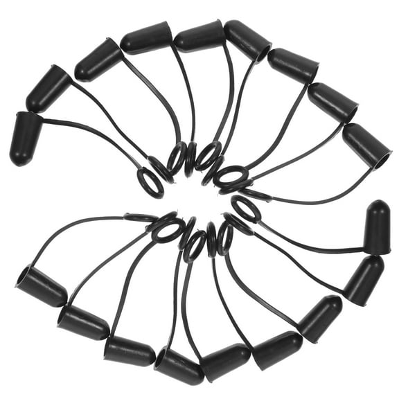 TOYMYTOY 70pcs Hooded Pourers Dust Caps Oil Dispenser Bottle Cover TPE Prevent Spilling Restaurants