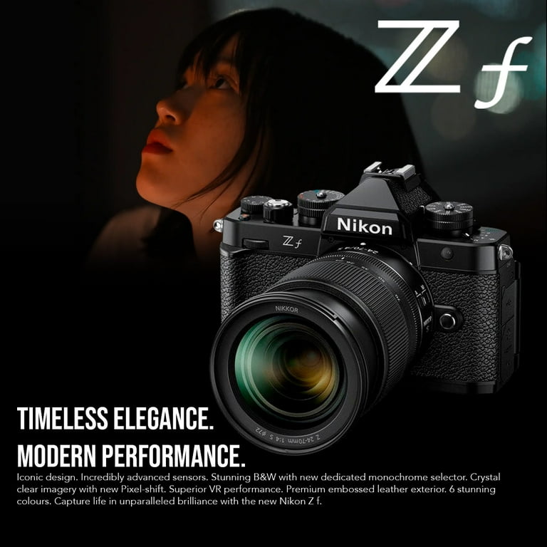 Nikon Z F Mirrorless Camera with EXPEED 7 Image Processor and 24