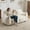White, variant on Toauuo Giant Bean Bag Couch for Adults - Ultra Soft Fluffy Loveseat Bean Bag Sofa, Oversized Chaise Lounge Chair with Pillows, No Assembly Required for Living Room & Bedroom